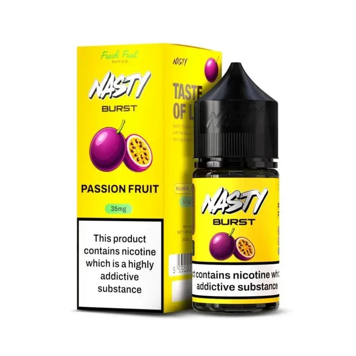 Nasty Burst Nic Salts – Passion Fruit - Vape Shop Noida