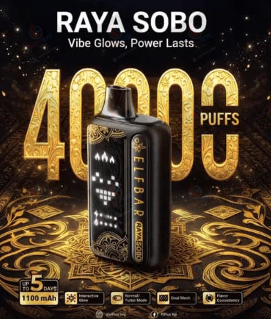 elfbar raya sobo 40k puffs