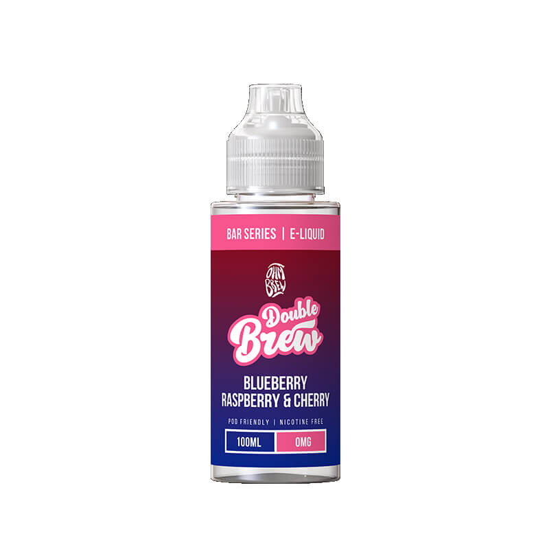 Ohm Brew Double Brew Blueberry Raspberry Cherry 100ml Shortfill
