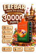 New Elfbar Raya D3 Ultra 25000 Puffs | 50mg Disposable