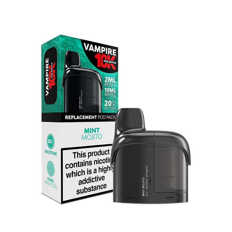 Vampire 10K Mint Mojito Prefilled Vape Pods