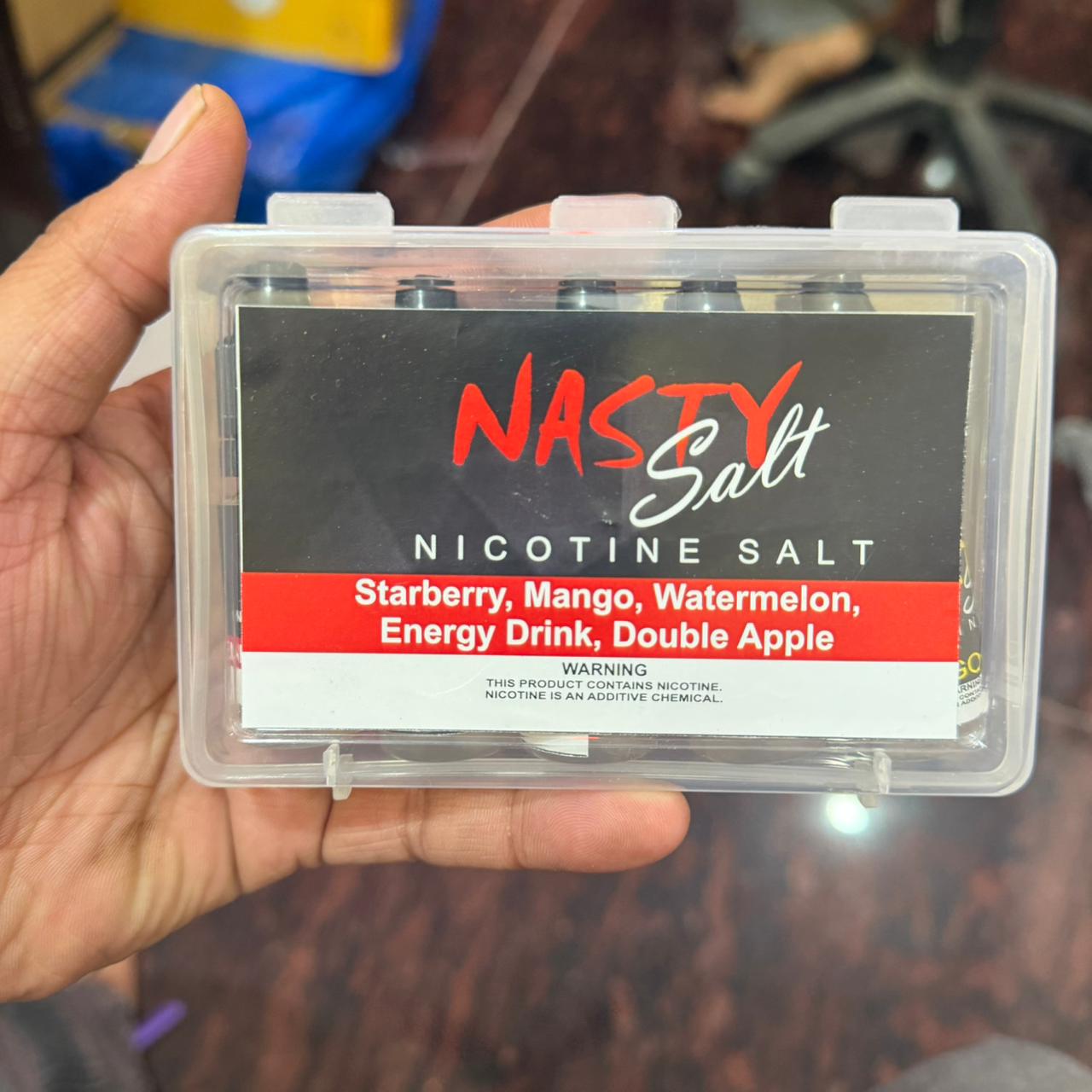 Nasty Salt Flavor E-Liquid Juice 10ml - Pack of 5
