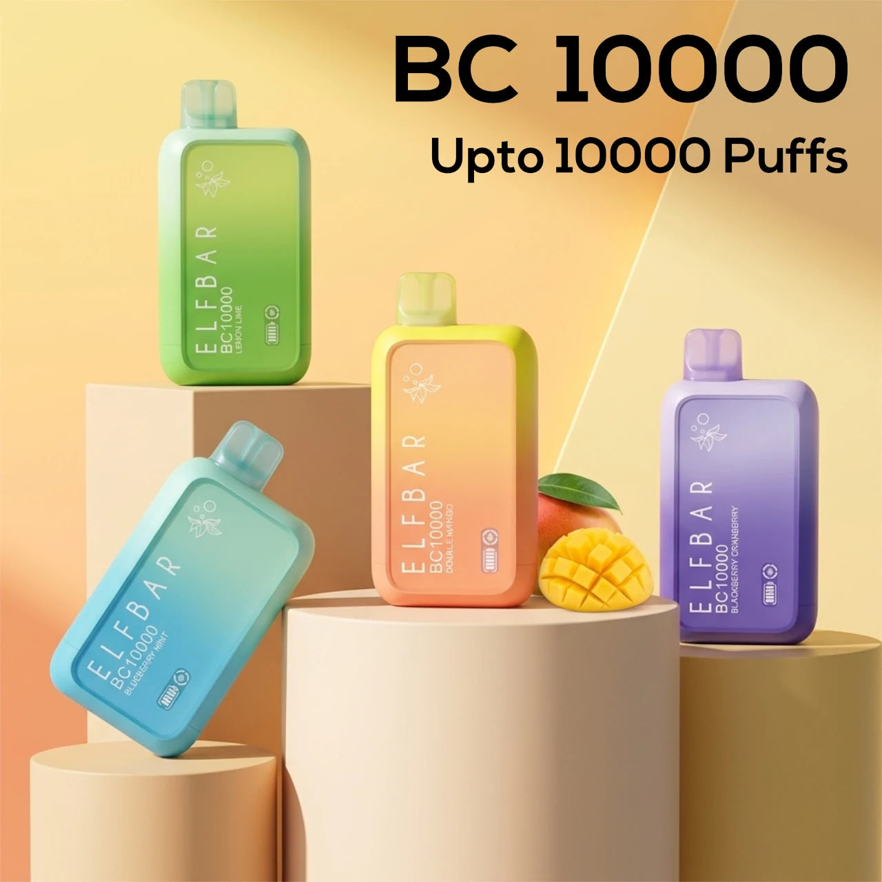 ELFBAR BC10000 disposable vape - Blueberry Mint flavour