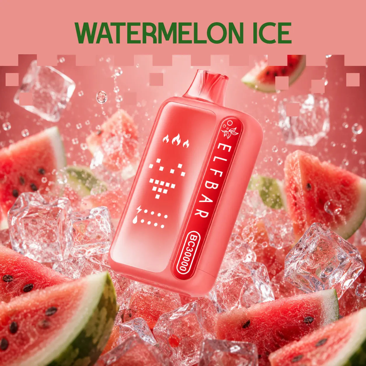 ELF BAR BC 30000 disposable vape - Watermelon Ice flavour