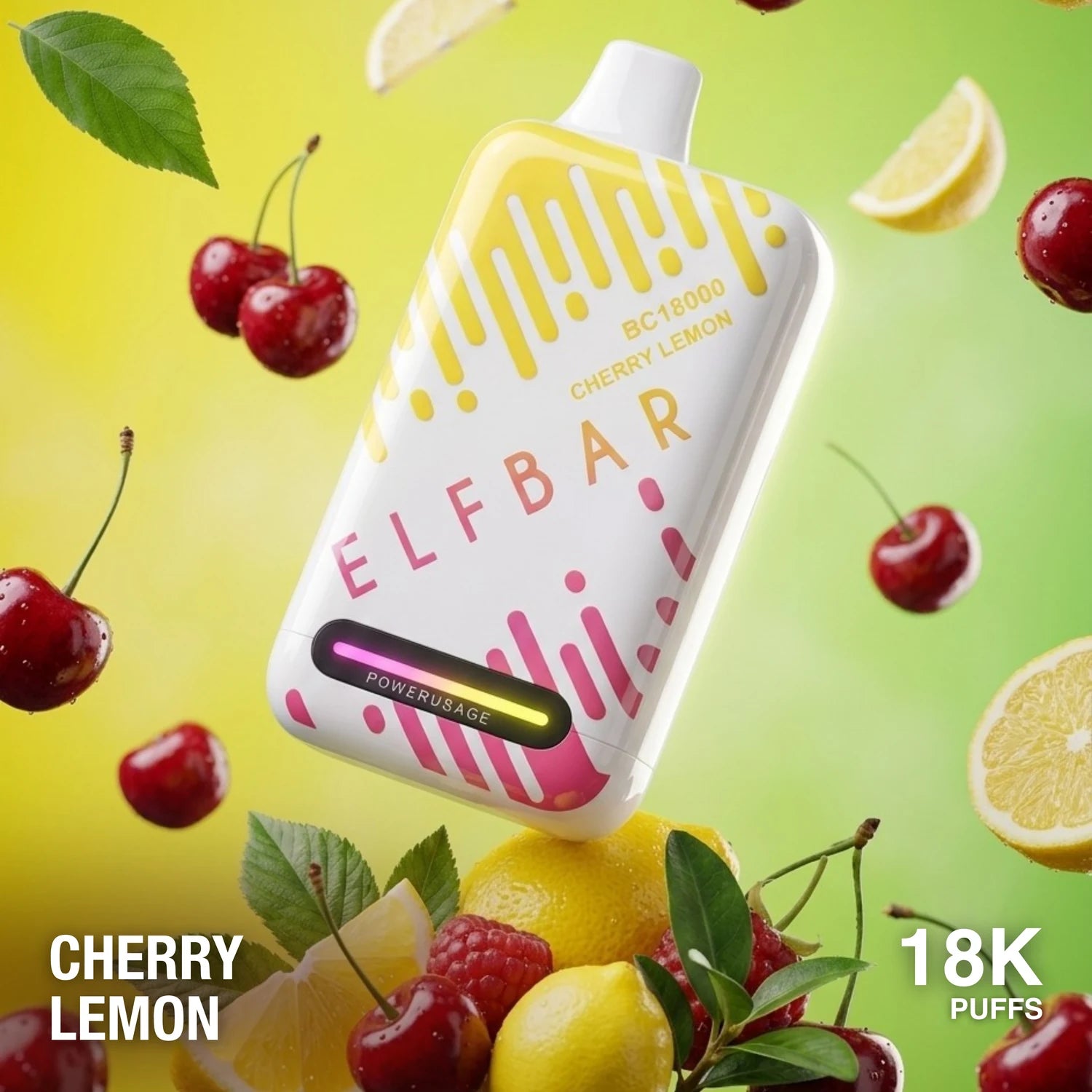 ELF BAR BC18000 Dual Mode Dual Experience disposable vape - Cherry Lemon flavour