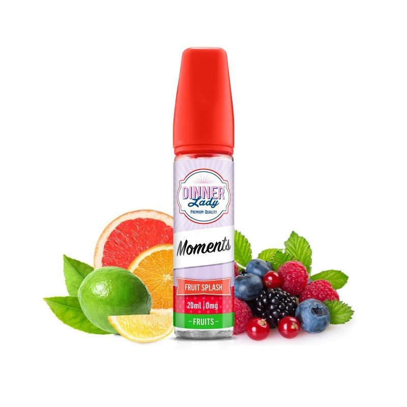 Fruit Splash - Dinner Lady Ice Moments | 60ML Vape Juice | 3MG,6MG |