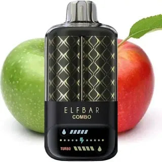 Elfbar Combo 25K Disposable Vape – 25,000 Puffs Rechargeable Dual & Triple Flavour Vape with Smart Display, Mesh Coil & Dual Modes