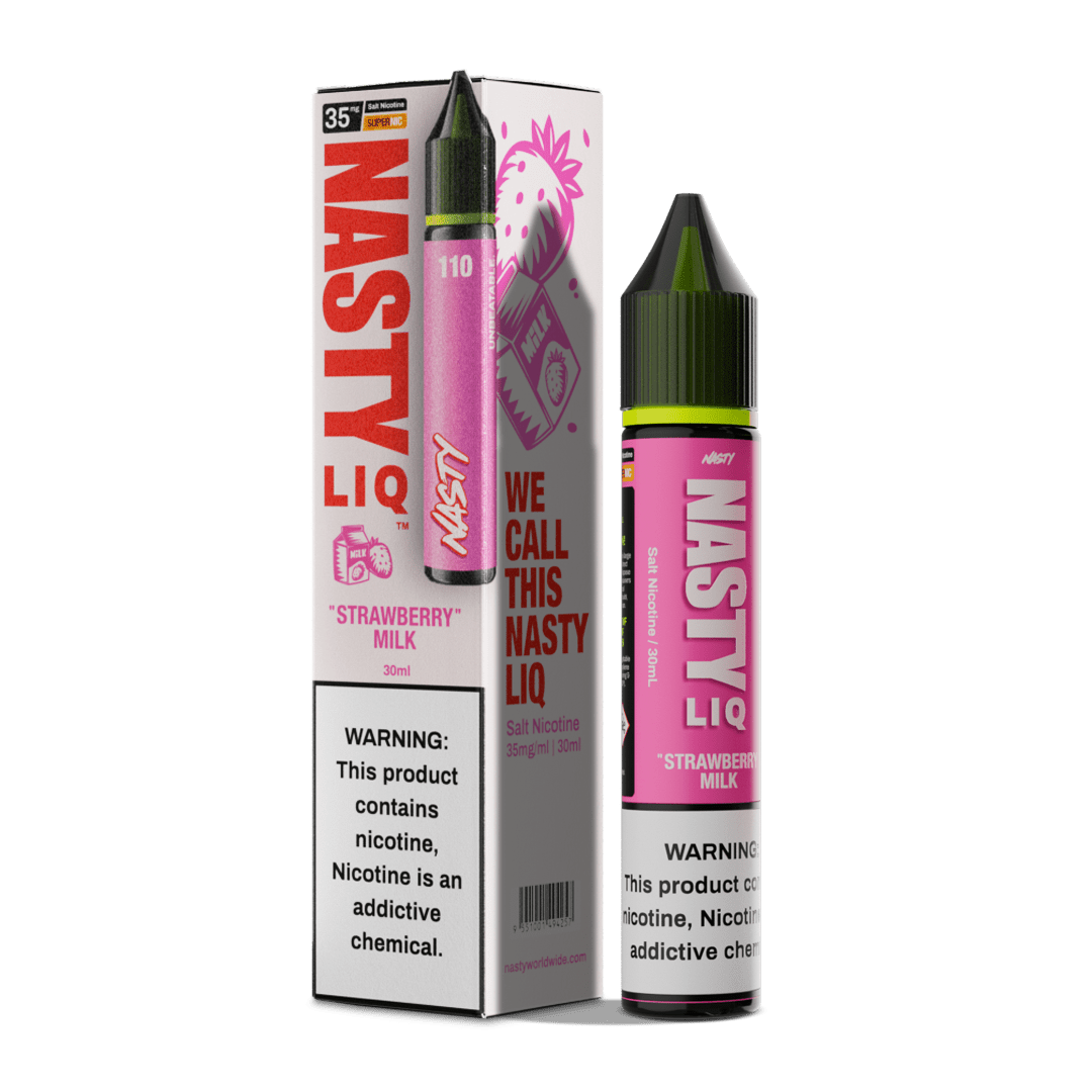 Nasty LIQ Strawberry Milk Nic Salt 30ml (35mg/50mg) India