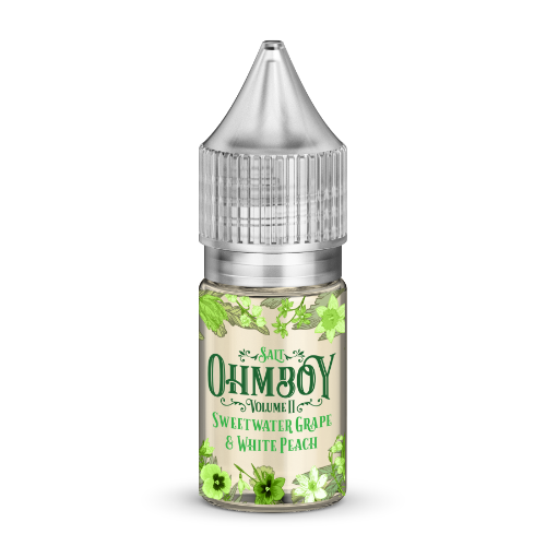 Ohm Boy Sweetwater Grape & White Peach Nic Salt E-Liquid 20mg