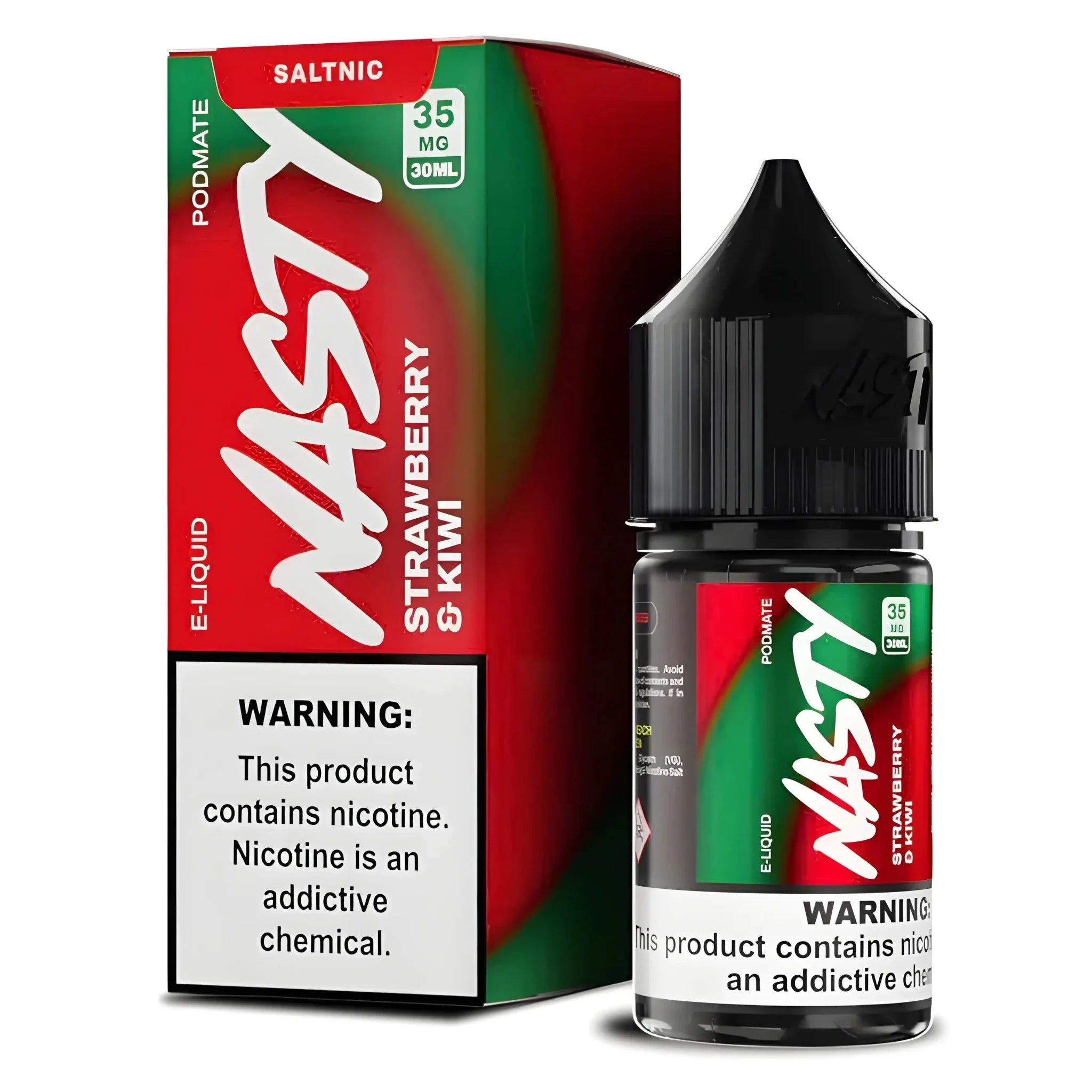Strawberry Kiwi - Nasty Podmate | 30ML Nic Salt Juice | 35MG,50MG | Vape Mash India