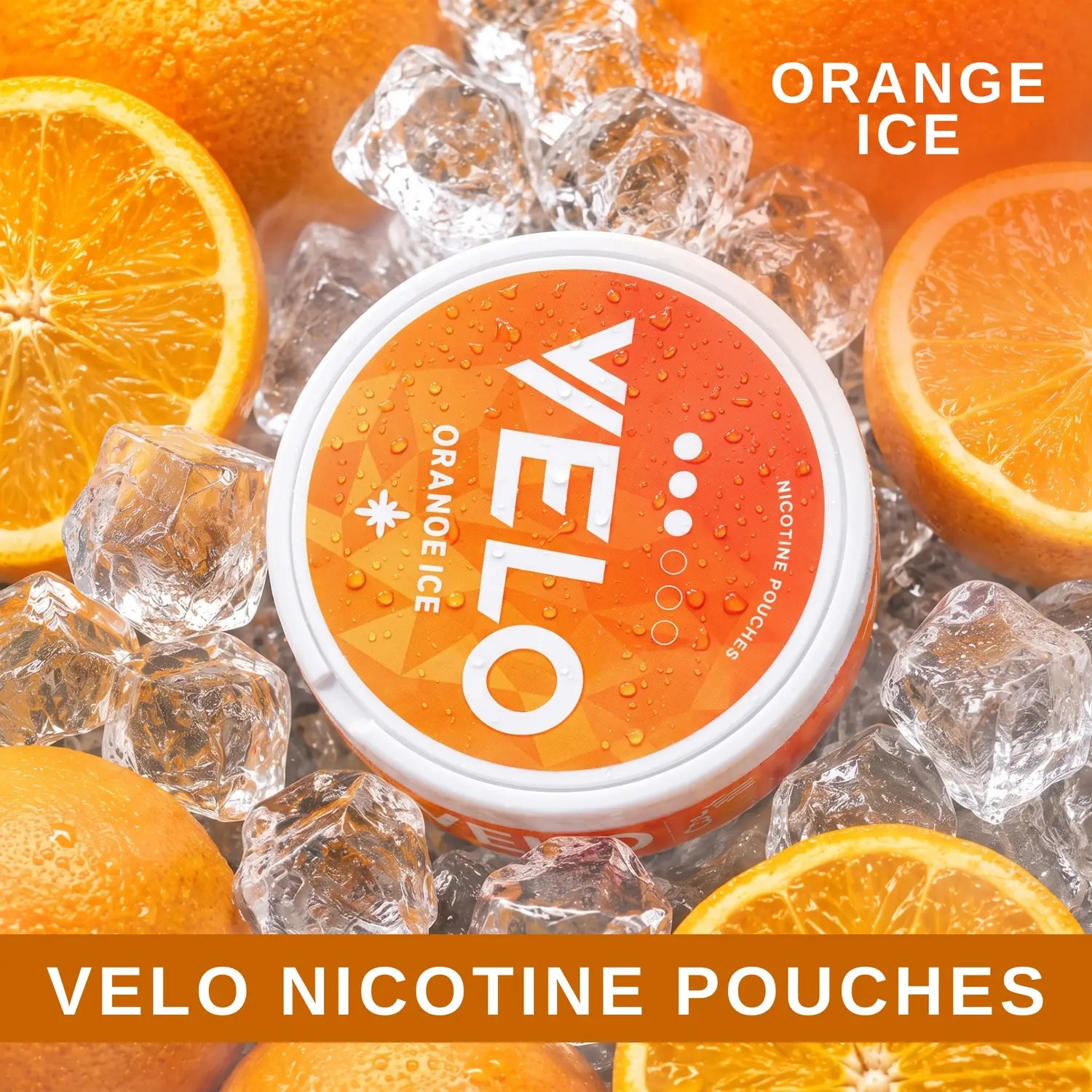 VELO Nicotine Pouches (20U) nicotine pouches - Orange Ice flavour